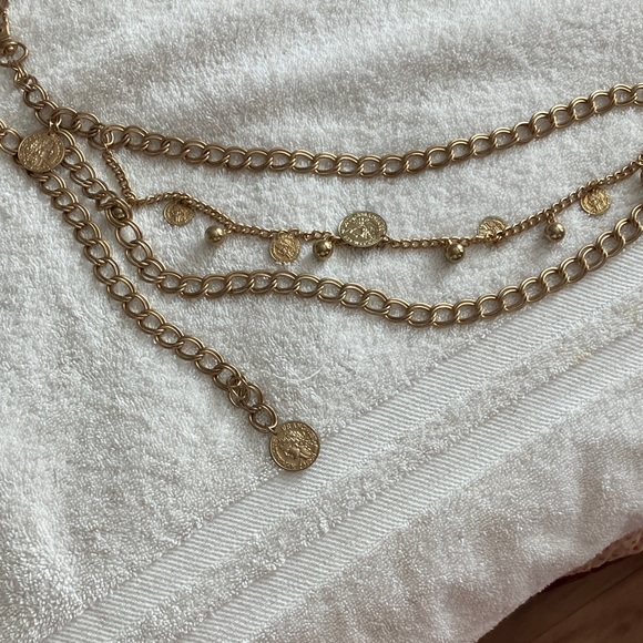 Elegant Gold Coin belt main image 2